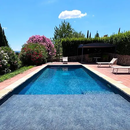 فيلة Villino Tre Pini Con Piscina Privata A Firenze By Tuscanywego