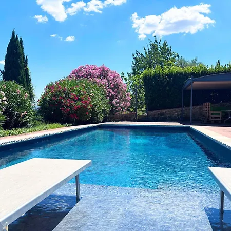 فيلة Villino Tre Pini Con Piscina Privata A Firenze By Tuscanywego Bargino